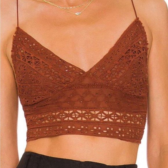 Free People Other - NWT Free People The Carrie Bralette sz L